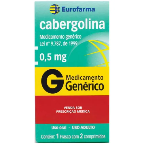 Cabergolina 2 tablets