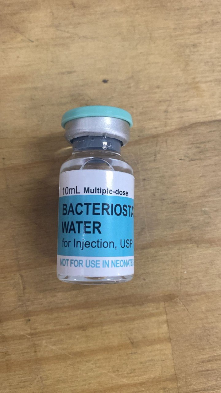 Água Bacteriostática 10ml Neuroceptix