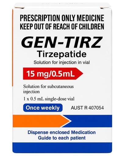 Tirzepatida (mounjaro) 15mg Gen