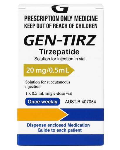 Tirzepatida (mounjaro) 20mg Gen