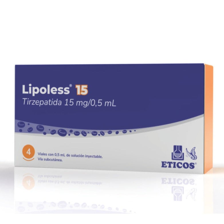 Tirzepatida (Mounjaro) 60mg (15mg x 4 vials) Lipoless