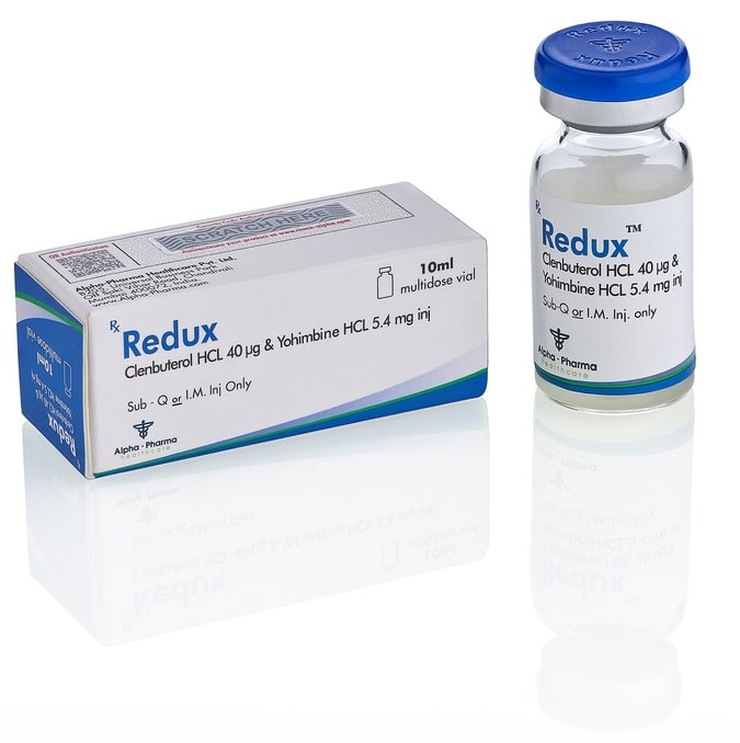 Redux (Clembuterol Injetável) Alpha Pharma
