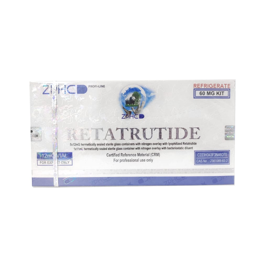 Retatrutida 60mg (12mg x 5 vials) ZPHC