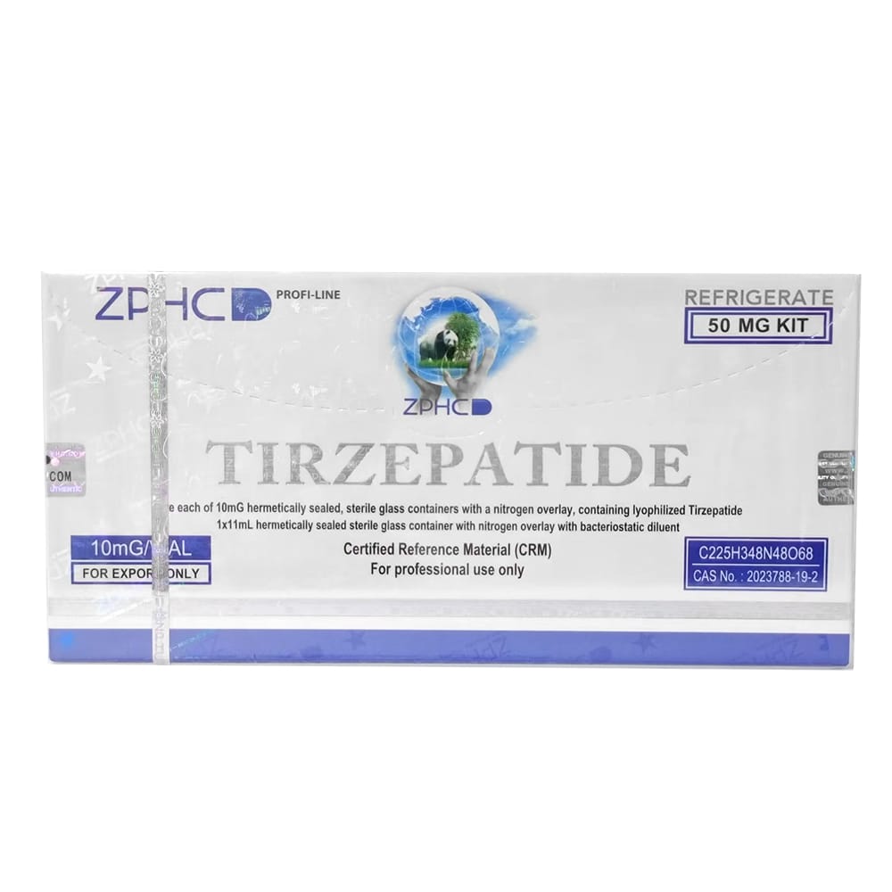 Tirzepatida (Mounjaro) 50mg (10mg x 5 vials) ZPHC