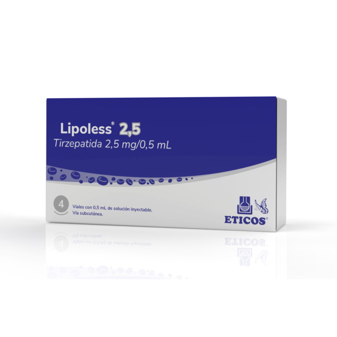 Tirzepatida (Mounjaro) 10mg (2,5mg x 4 vials) Lipoless