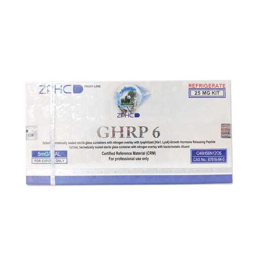 GHRP-6 25mg (5mg x 5 vials) ZPHC