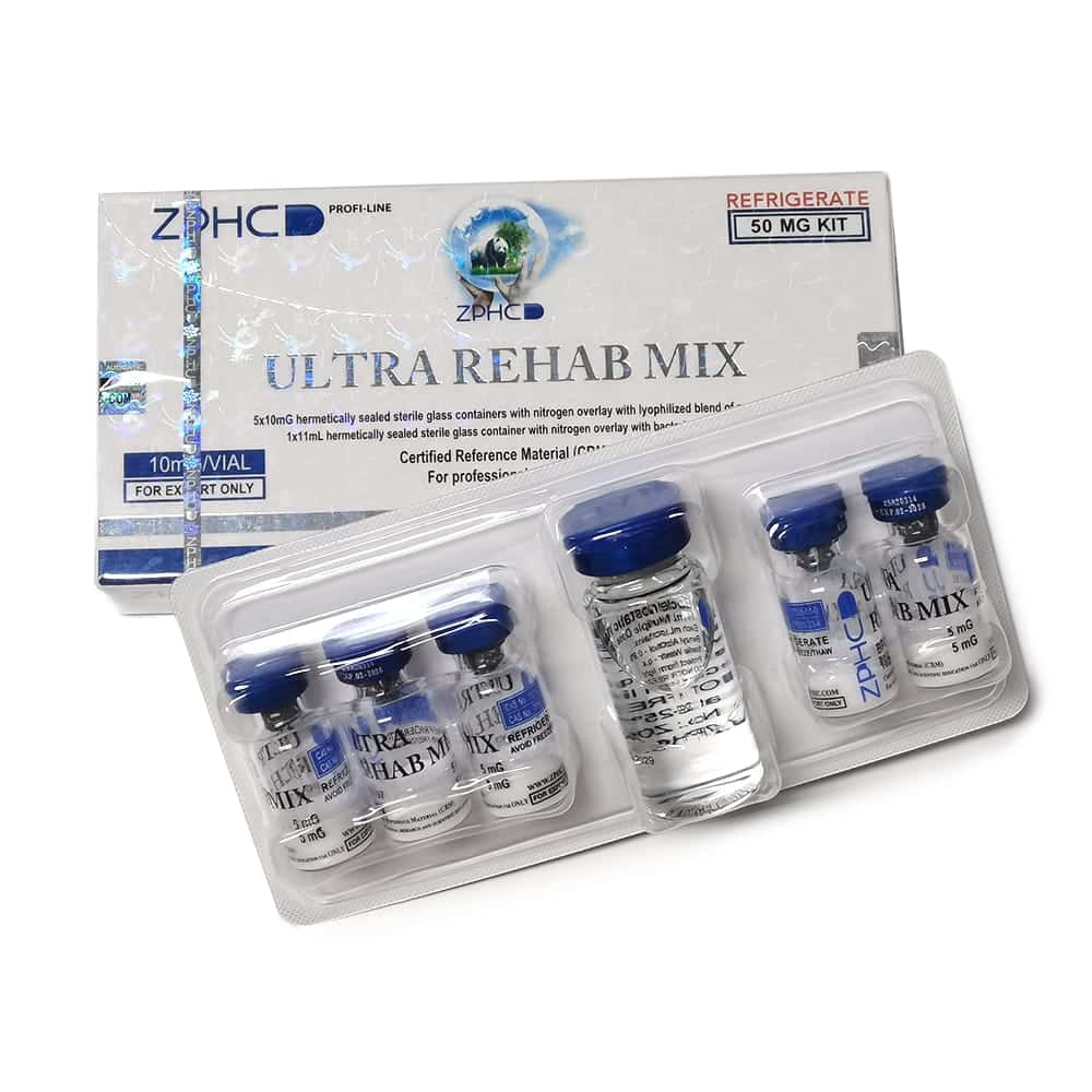 Ultra Rehab Mix 50mg (10mg x 5 vials) ZPHC