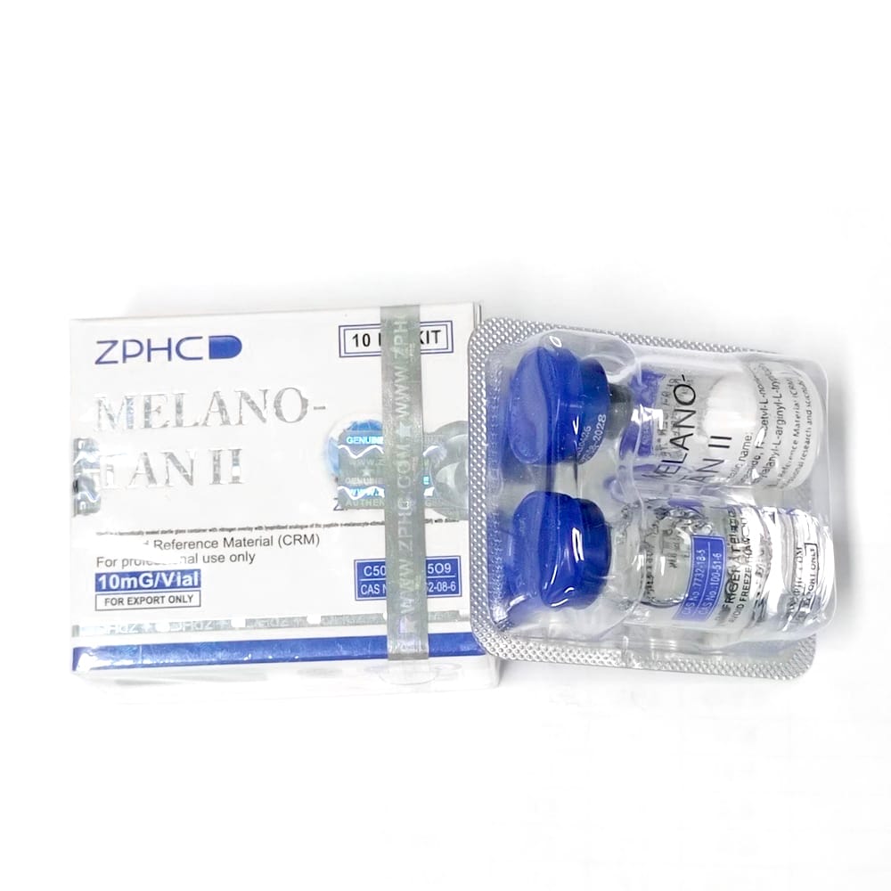 Melanotan-2 ZPHC – 10 mg (1 frasco liofilizado+ água bacteriostática) ZPHC