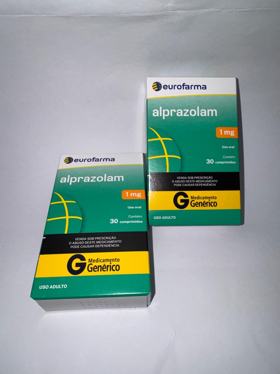 Alprazolam 1mg / 30 comprimidos