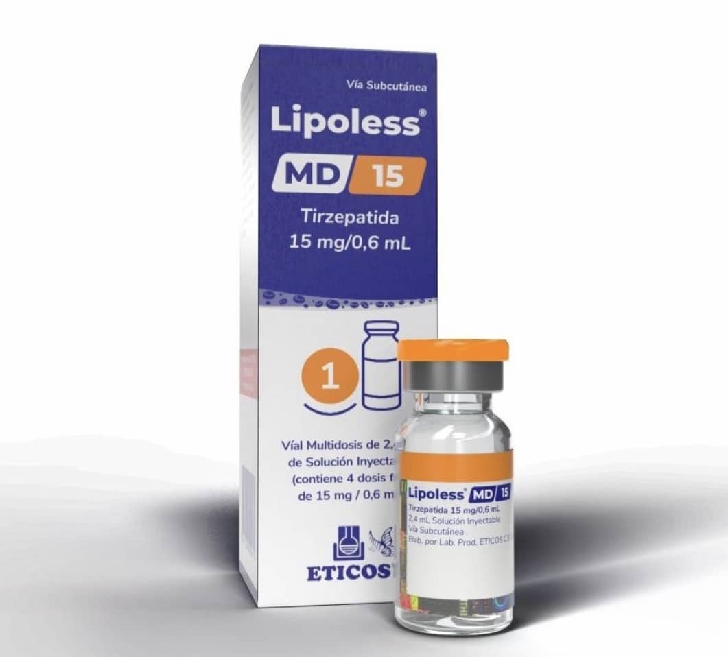 Tirzepatida (Mounjaro) 60 mg x 1 frasco Lipoless