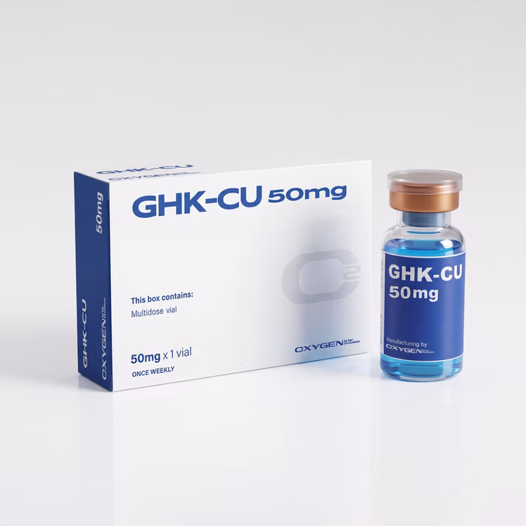 GHK-CU 50mg x 1 frasco de oxigênioKW